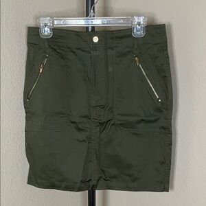 Calvin Klein Olive Green Skirt
